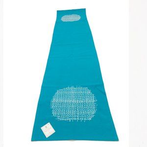 NWT Spice Collection Turquoise Cotton Table Runner